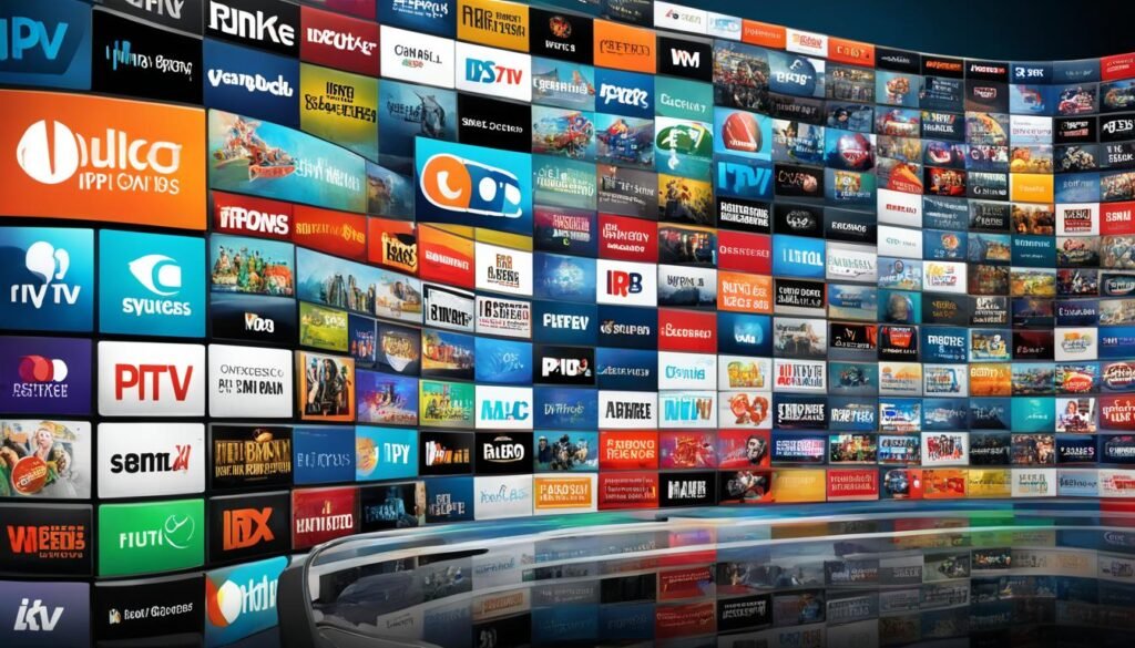 IPTV channels and their variety of content