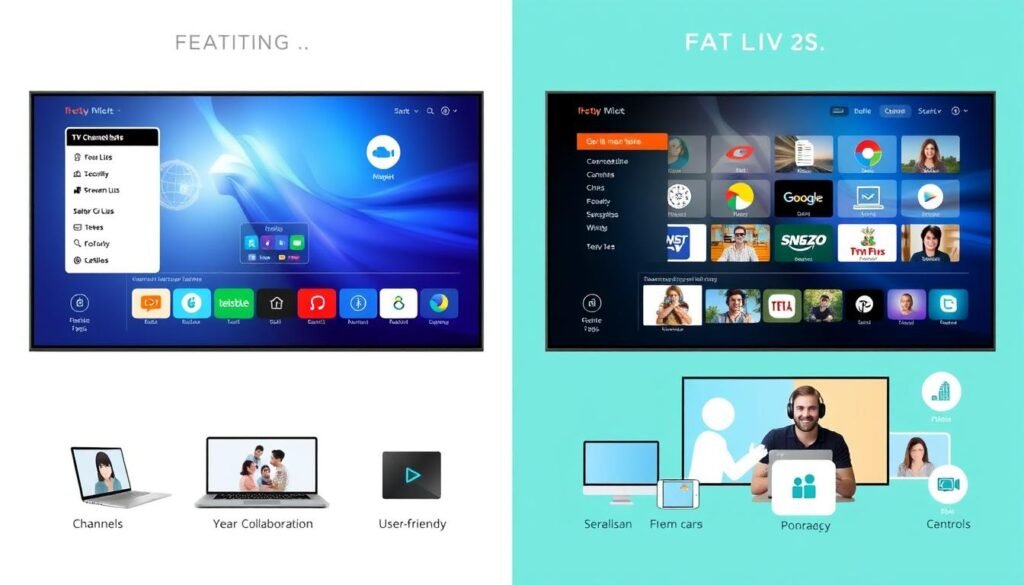 IPTV service comparison